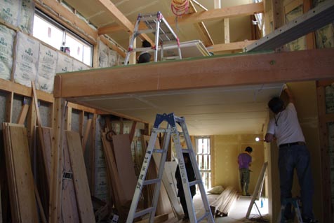 パテ塗り