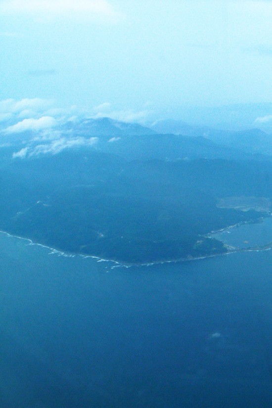 空から眺める日本