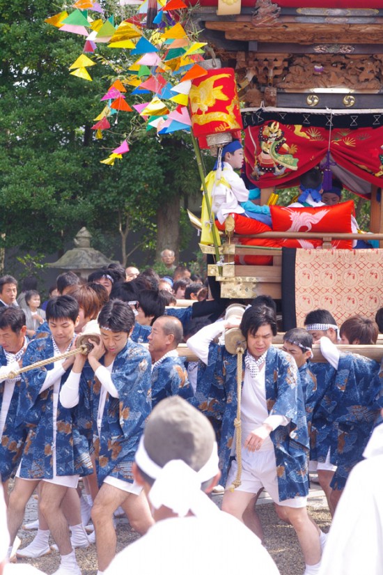 淡河八幡宮秋季例大祭　御旅神事